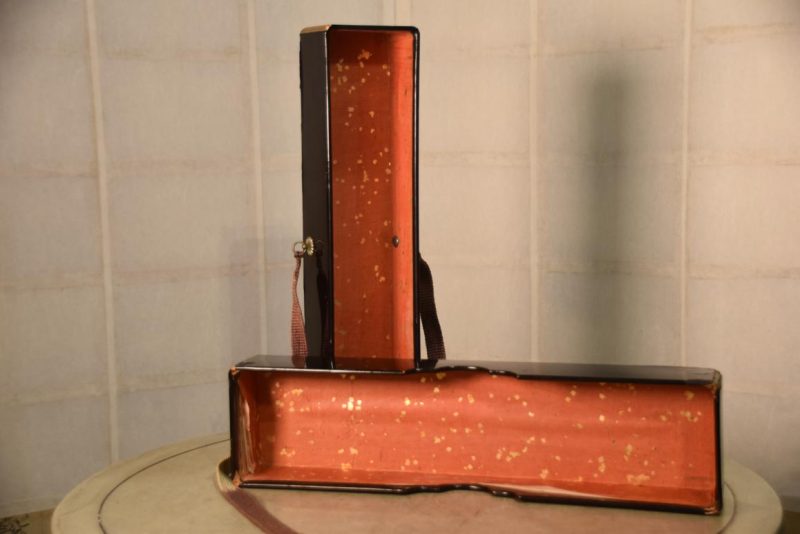 Japanese Maki-E Lacquer Box Length:410 - Image 23