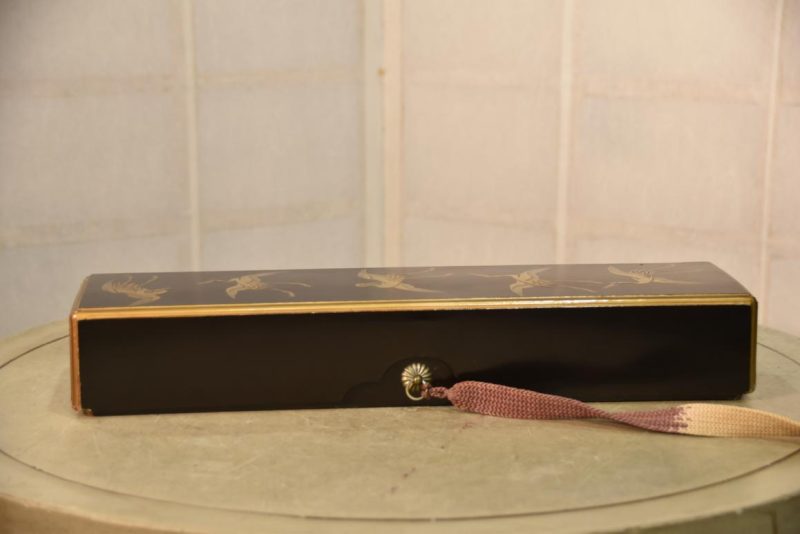 Japanese Maki-E Lacquer Box Length:410 - Image 2