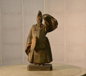 Japanese Bronze Noh Player
