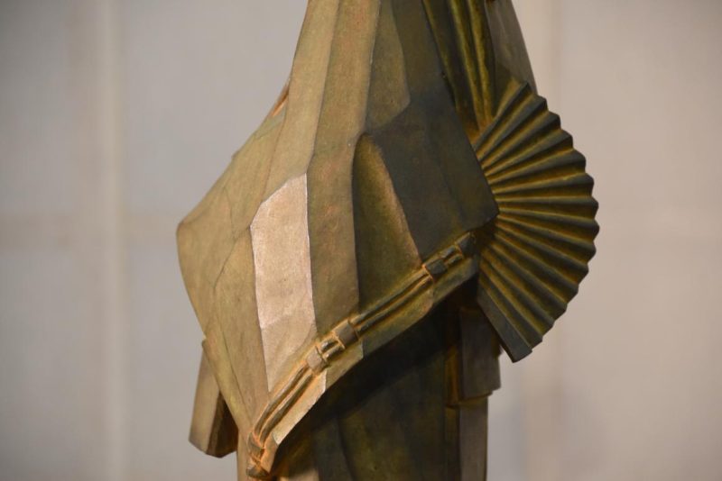 Japanese Bronze Noh Player - Image 11