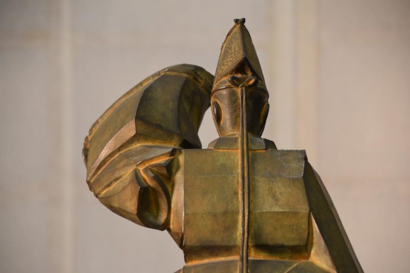 Japanese Bronze Noh Player - Image 5