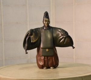Japanese Bronze Noh Player