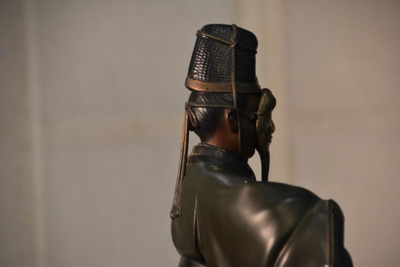 Japanese Bronze Noh Player - Image 16