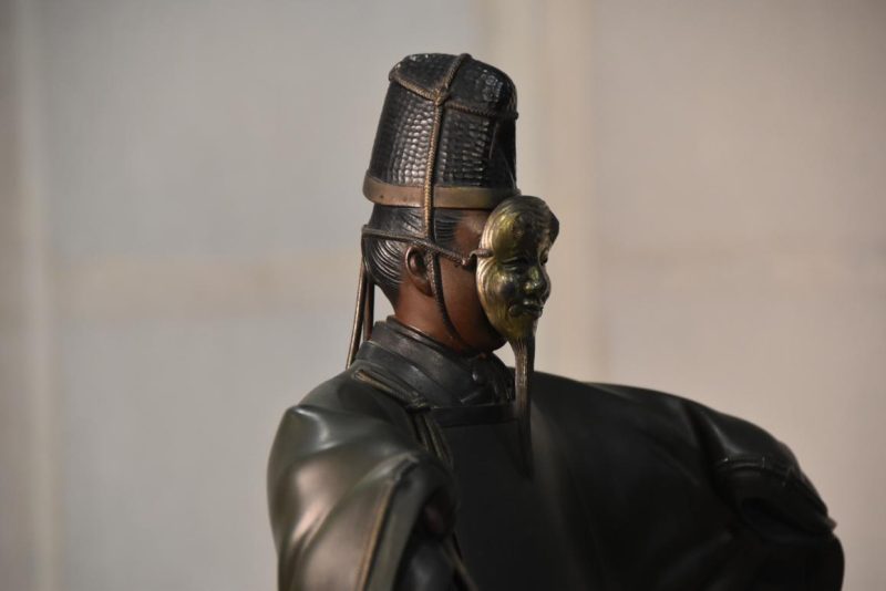 Japanese Bronze Noh Player - Image 5