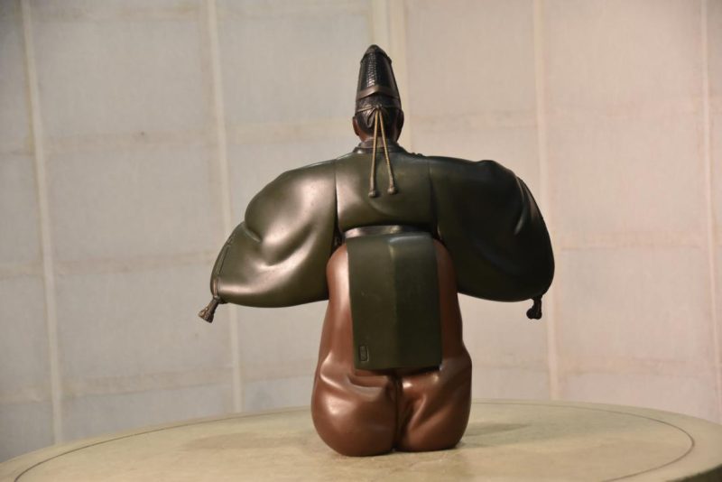 Japanese Bronze Noh Player - Image 7
