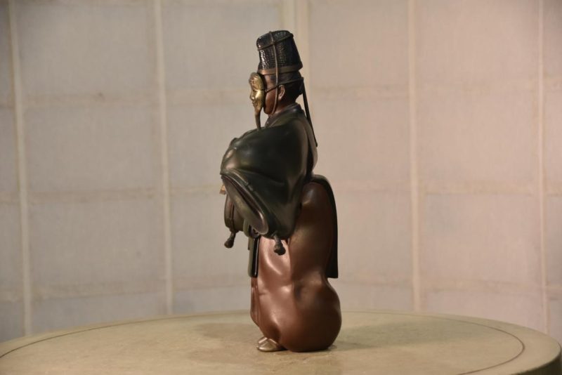 Japanese Bronze Noh Player - Image 8