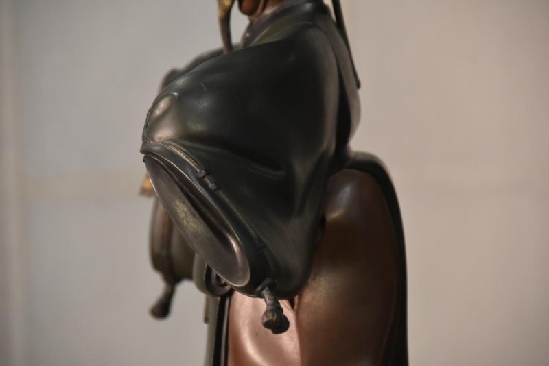 Japanese Bronze Noh Player - Image 12