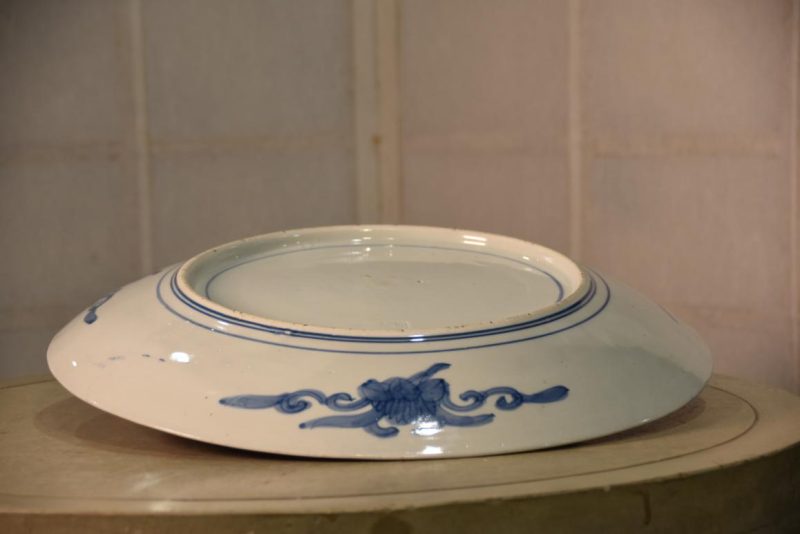 Japanese Imari Ware Porcelain Plate Width:400mm - Image 8
