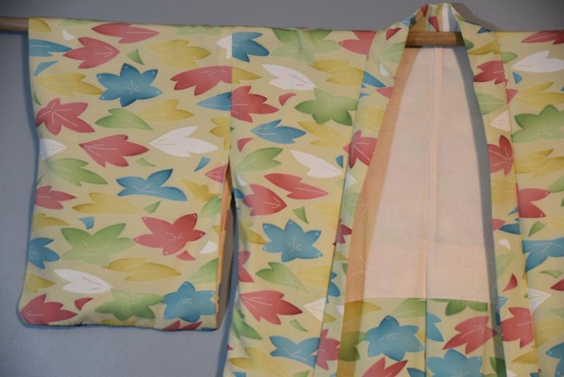 Japanese Vintage Silk Haori Jacket - Image 6