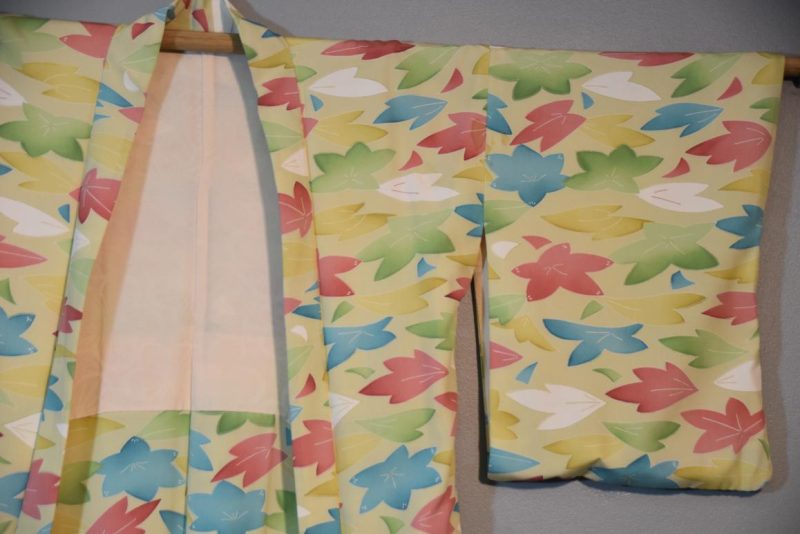 Japanese Vintage Silk Haori Jacket - Image 5