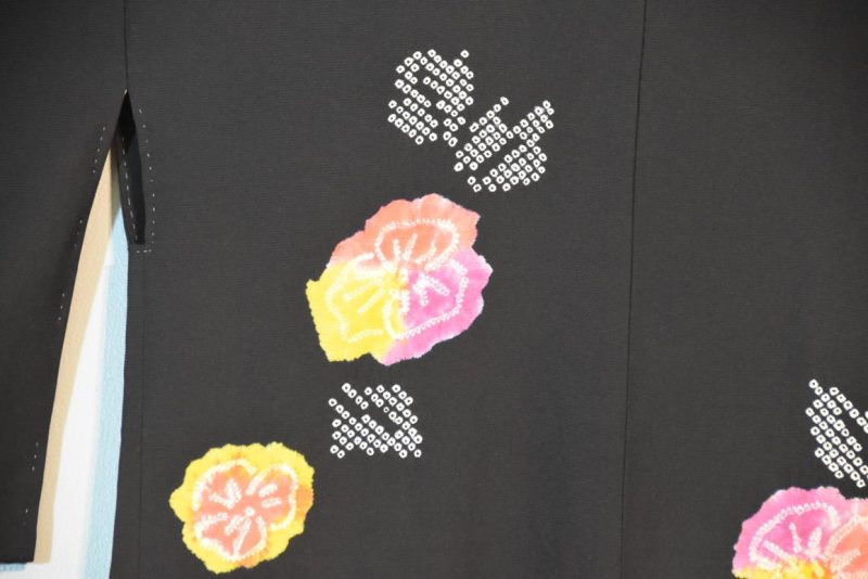 Japanese Vintage Silk Haori Jacket - Image 10