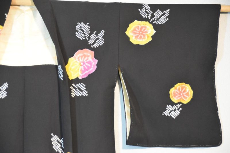 Japanese Vintage Silk Haori Jacket - Image 5