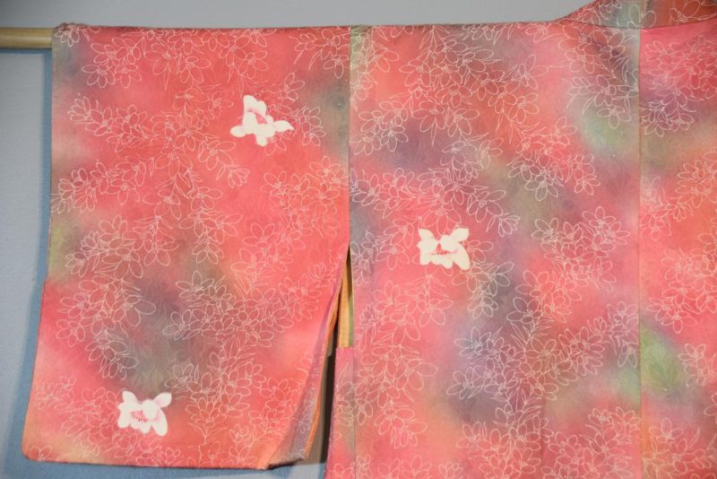 Japanese Vintage Silk Haori Jacket - Image 2