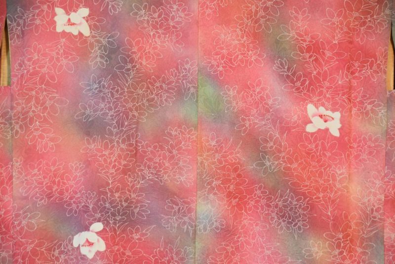Japanese Vintage Silk Haori Jacket - Image 7