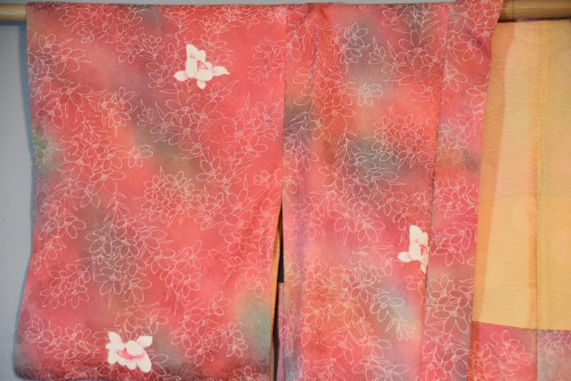 Japanese Vintage Silk Haori Jacket - Image 4