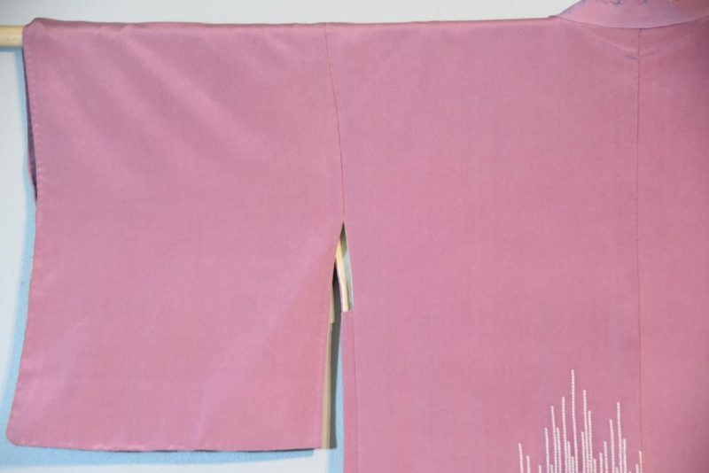 Japanese Vintage Silk Haori Jacket - Image 10