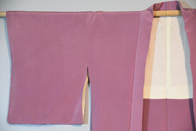 Japanese Vintage Silk Haori Jacket - Image 4