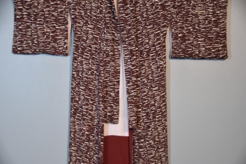 Japanese Vintage Silk Kimono - Image 7