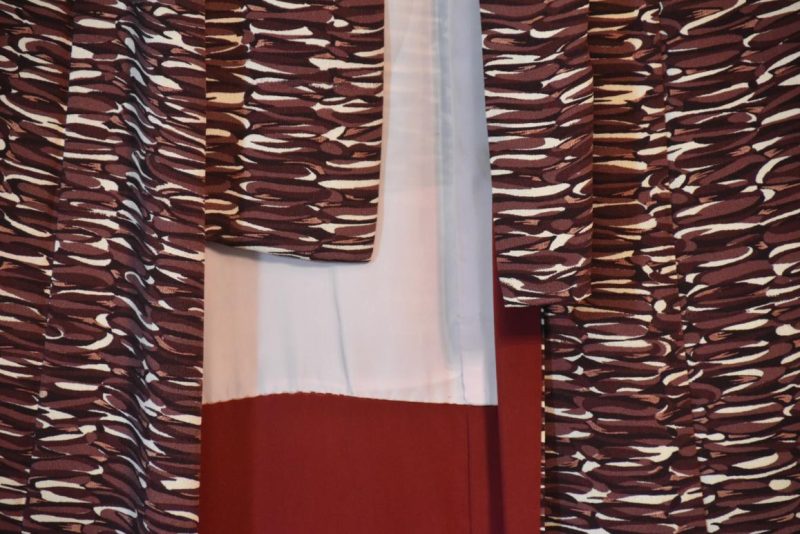 Japanese Vintage Silk Kimono - Image 5