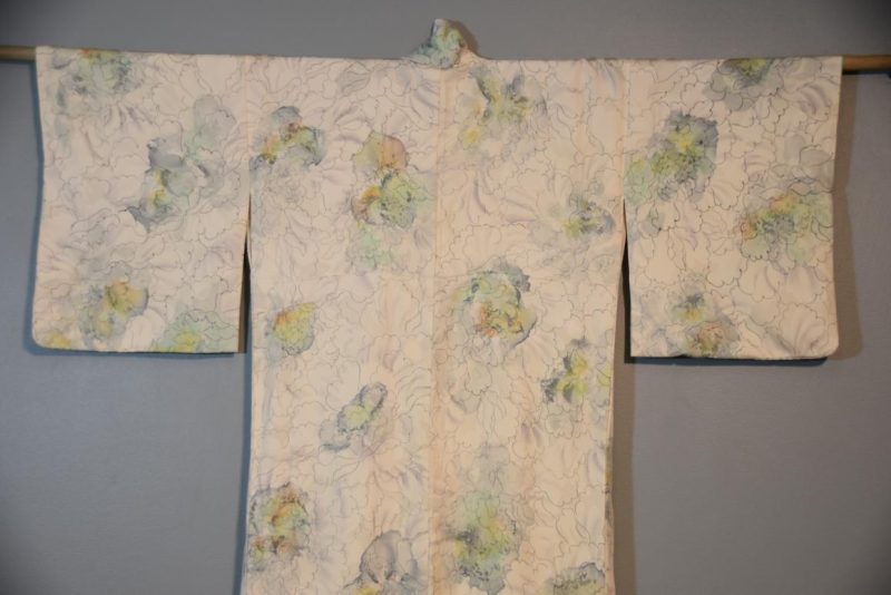Japanese Vintage Silk Kimono - Image 2