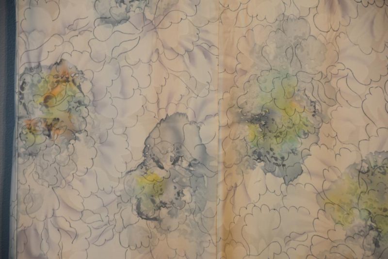 Japanese Vintage Silk Kimono - Image 9