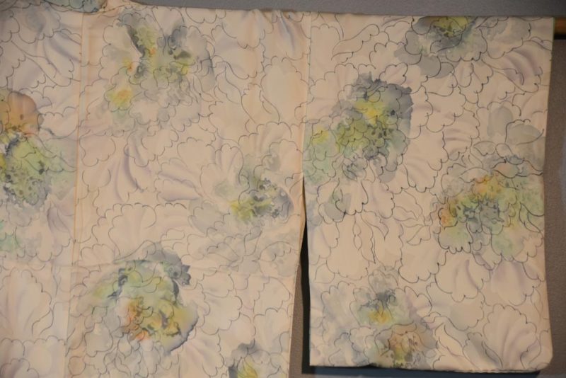 Japanese Vintage Silk Kimono - Image 7