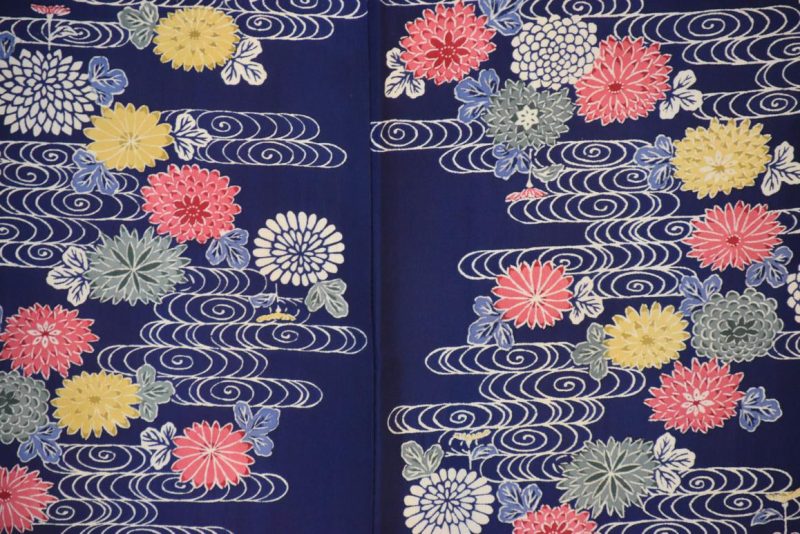 Floral Silk Vintage Kimono - Image 2