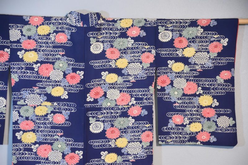 Floral Silk Vintage Kimono - Image 5