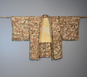 Japanese Vintage Shibori Silk Haori Jacket
