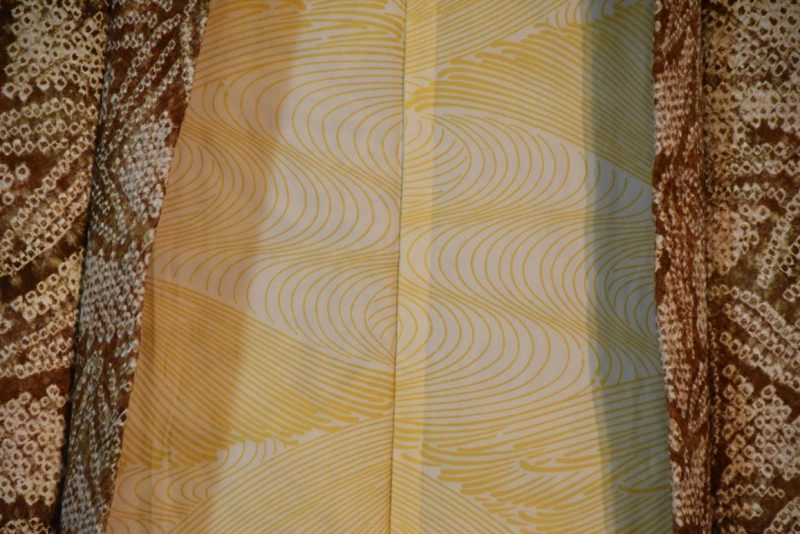 Japanese Vintage Shibori Silk Haori Jacket - Image 12