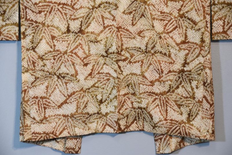 Japanese Vintage Shibori Silk Haori Jacket - Image 4
