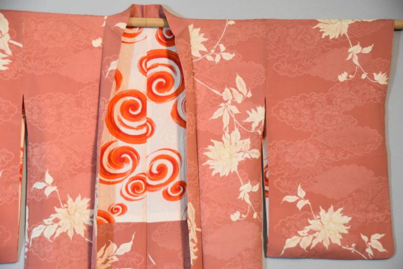 Japanese Vintage Silk Haori Jacket - Image 14