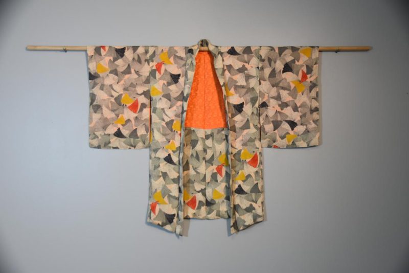 Japanese Vintage Silk Haori Jacket