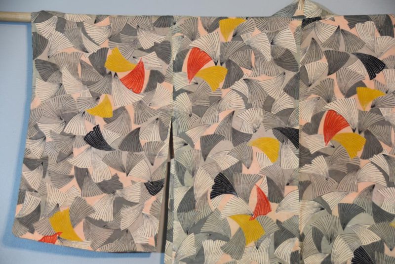Japanese Vintage Silk Haori Jacket - Image 5