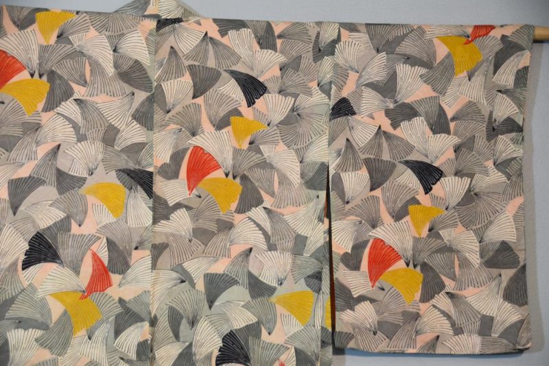 Japanese Vintage Silk Haori Jacket - Image 4