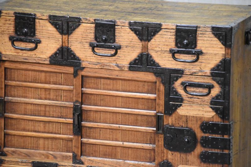 Small Japanese Merchant Chest Width:760mm - Image 11