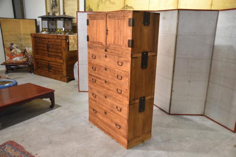Vintage 3 Section Wedding Chest Width:940mm - Image 9