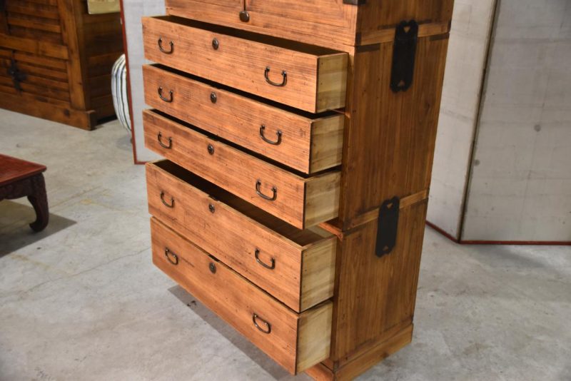 Vintage 3 Section Wedding Chest Width:940mm - Image 7