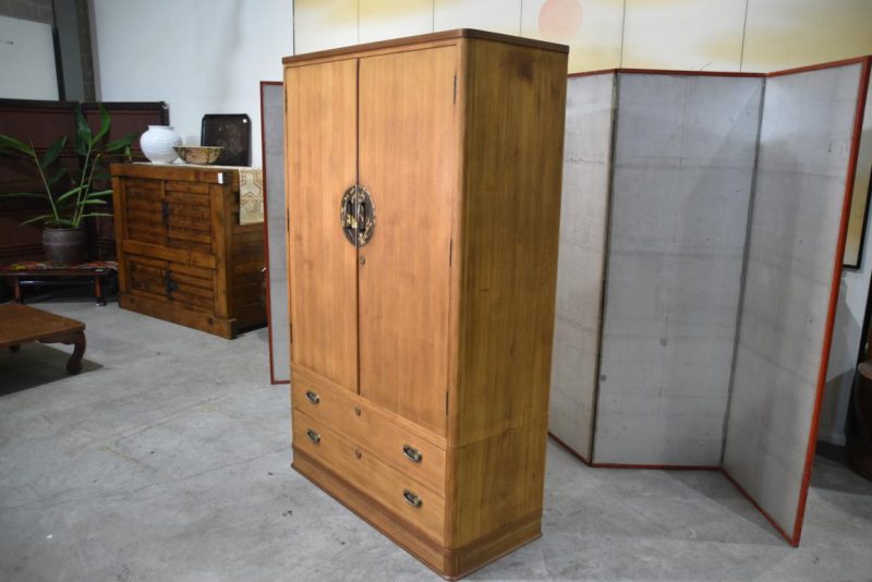 Vintage Japanese Kamo Wedding Chest Width:1100mm - Image 14