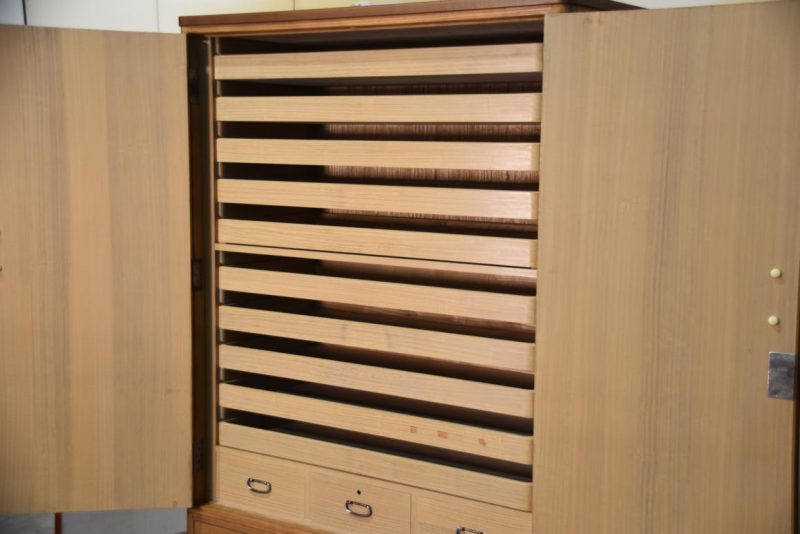 Vintage Japanese Kamo Wedding Chest Width:1100mm - Image 12
