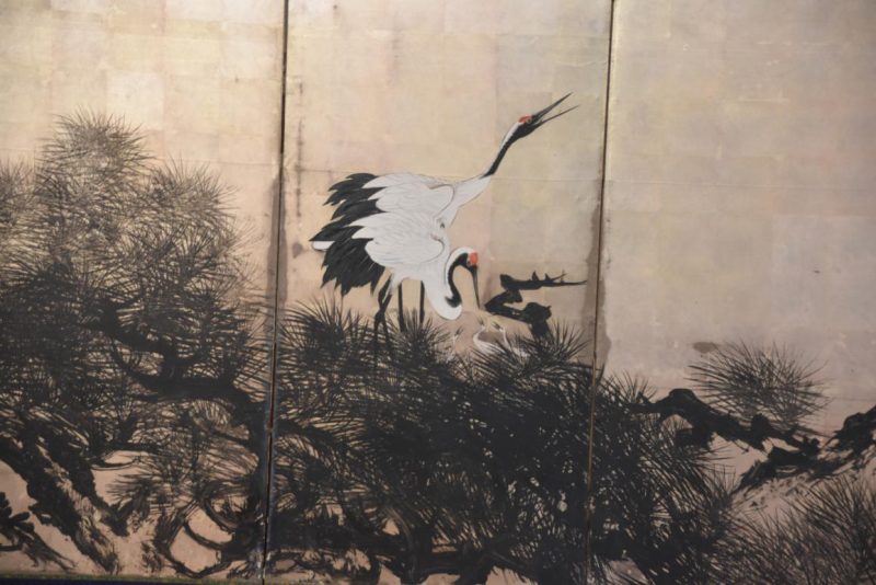 Pine and Cranes on Silver Screen Width:3680mm's - Image 7