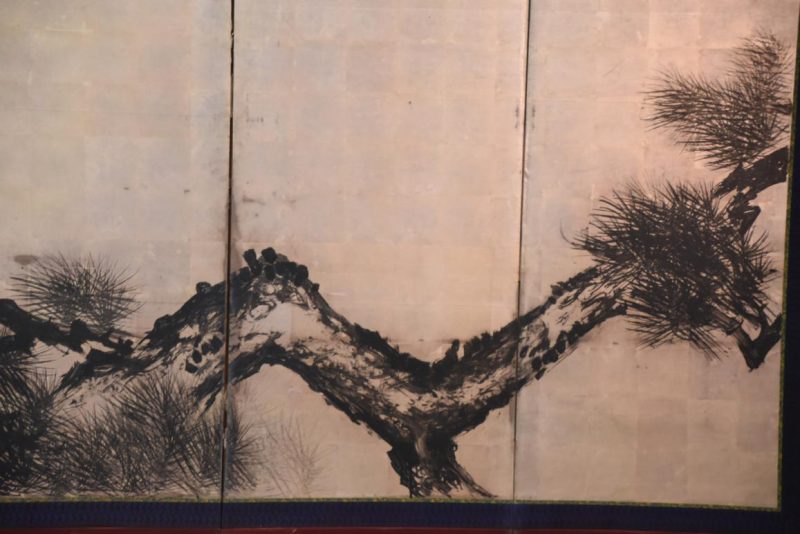 Pine and Cranes on Silver Screen Width:3680mm's - Image 6