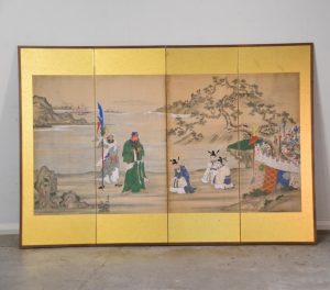 Kano School 4 Panel Screen Width:2000mm
