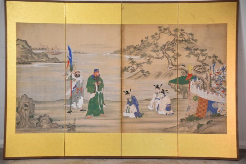 Kano School 4 Panel Screen Width:2000mm - Image 2