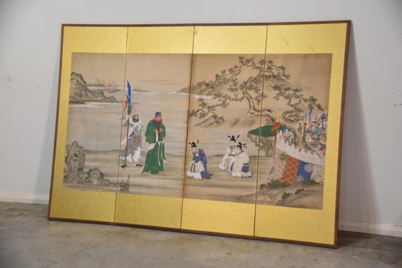 Kano School 4 Panel Screen Width:2000mm - Image 8
