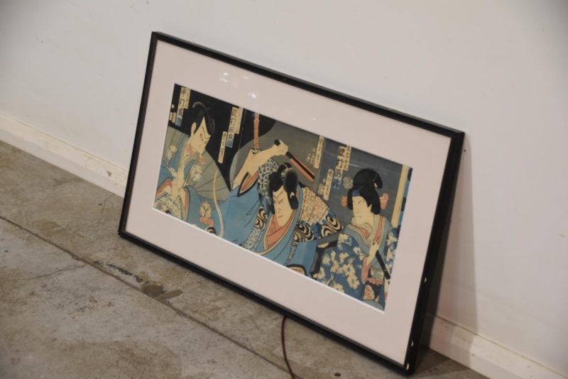 Ukyo-E Woodblock Print Width:890mm - Image 4