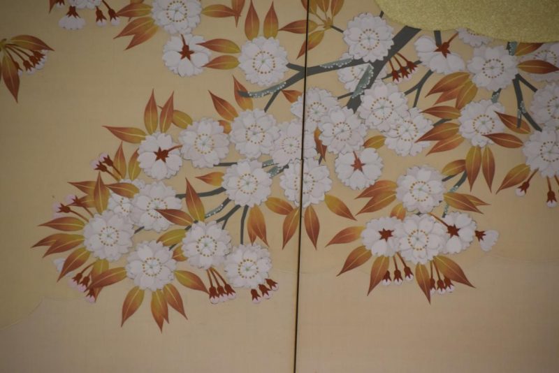 Cherry Blossom and Ducks 6 Panel Screen Width:3680mm