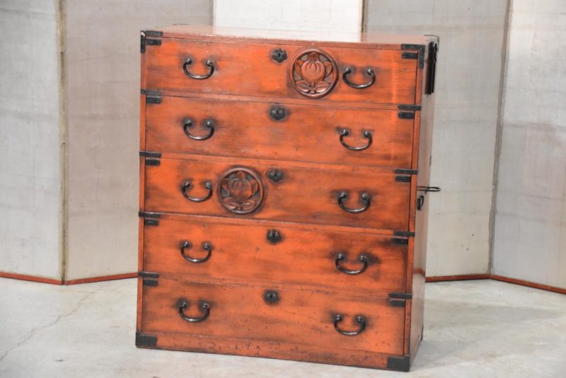 Lacquered Clothing Chest Width:910mm - Image 2