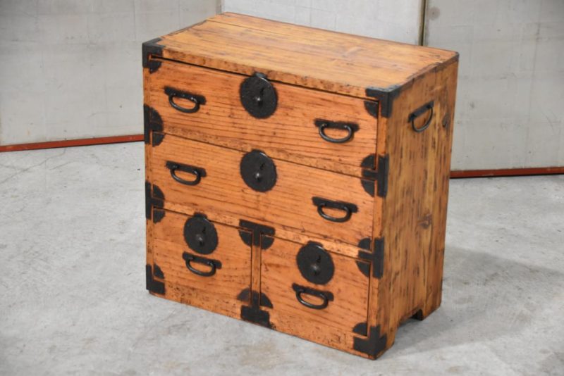 Antique Ko Dansu Small Accessories Chest Width:560mm
