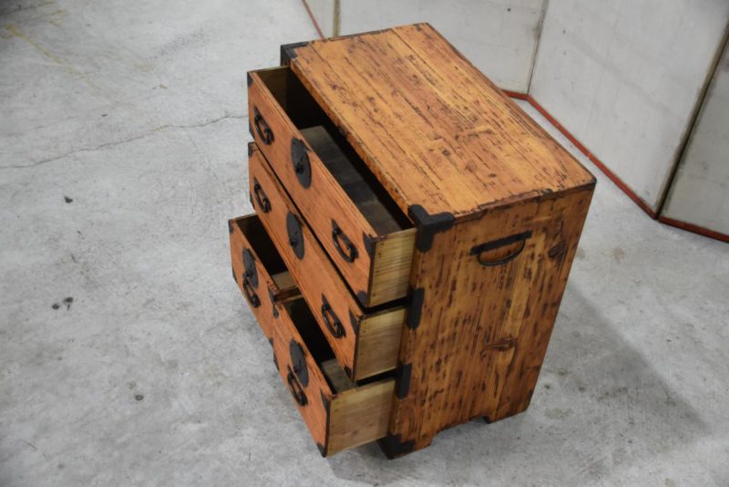 Antique Ko Dansu Small Accessories Chest Width:560mm - Image 5